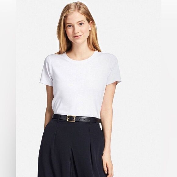 Uniqlo Tops - Bundle of 3 Uniqlo White Supima Cotton Crewneck size S